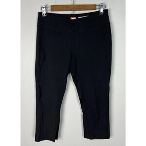 Lucy Powermax Hatha Collection Black Capri Size Medium Stretch Active Women’s